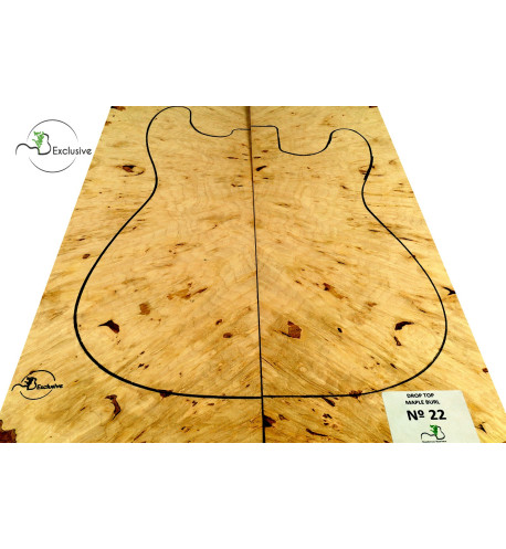 MB Exclusive Big Leaf Maple Burl Drop Nº 22