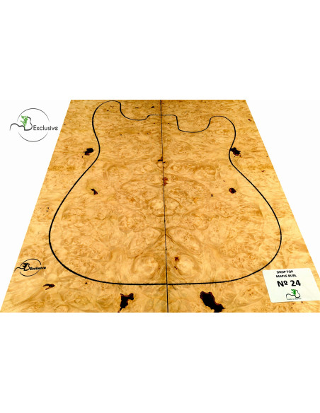 MB Exclusive Big Leaf Maple Burl Drop Top Nº 24
