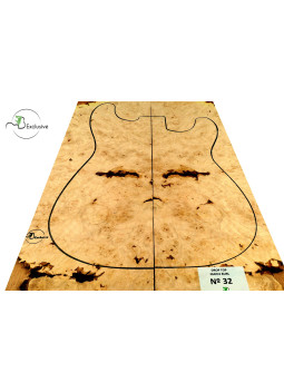 MB Exclusive Big Leaf Maple Burl Drop Top Nº 32