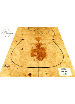 MB Exclusive Big Leaf Maple Burl Drop Top Nº 33