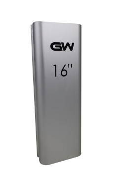 16" Aluminum Sanding Block | Maderas Barber