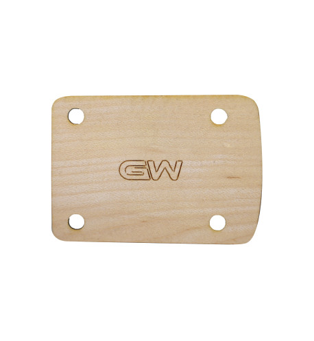 Cale pour manche boulonné de Guitare