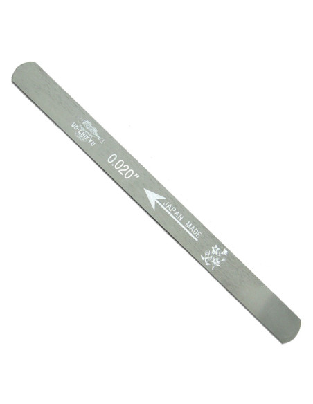 Lima Ranura de Cejuela Doble Filo Uo-Chikyu 0,51 mm | Japonesas