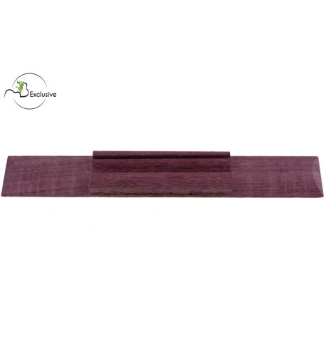 Buy Purple Heart Finished Classical Guitar Bridge MB Exclusive BR13
