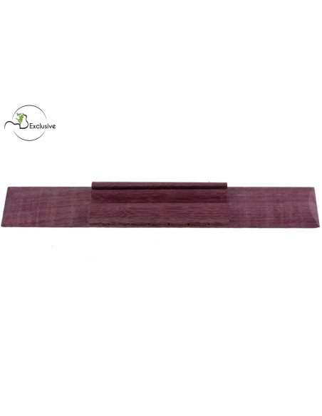 Buy Purple Heart Finished Classical Guitar Bridge MB Exclusive BR13
