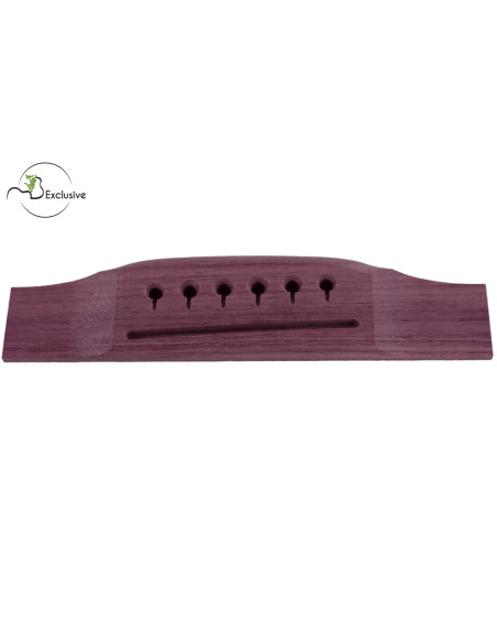 Purple Heart Acoustic Guitar Finished Bridge MB Exclusive AR11