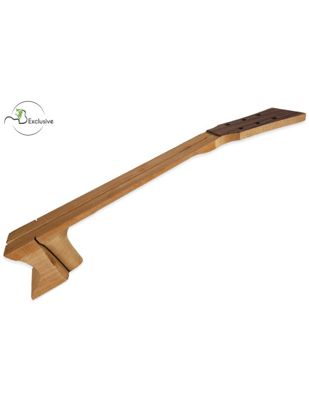 Mango Acabado Samanguila Guitarra Acústica + Pala palo santo de India