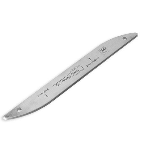 Heavy duty diamond fret crown file doublesided 300 grit | Maderas
