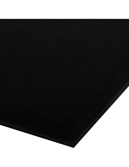 Black 1-ply pickguard blank 210x290x2.2 mm