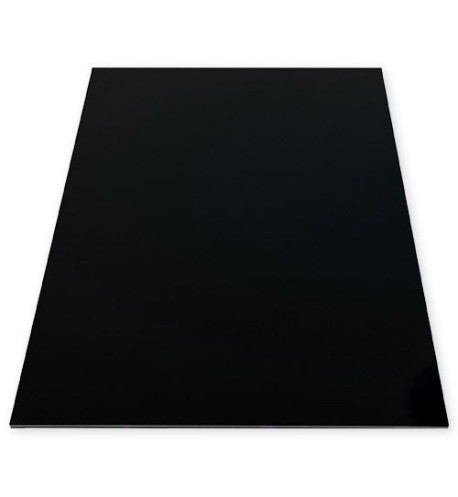 Black-White-Black 3-ply pickguard blank 210x290x2.4 mm