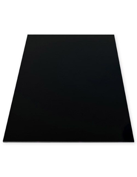 Feuille de Transfert Pickguard 3 Couches Noir/Blanc/Noir  210x290x2,4mm