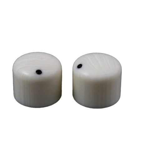 All parts Simulated Ivory Knobs set of 2 pcs