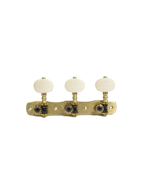 belongs to the regular series of classical guitar machine heads.