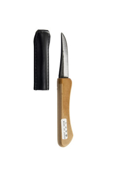 El cuchillo japonés "Turugi" de doble filo y diseño atractivo es el más utilizado para las esculturas occidentales,