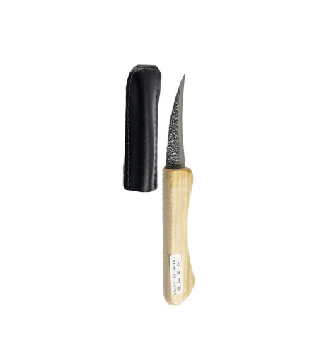 The Japanese knife "Mikaduki" is a unique and versatile tool