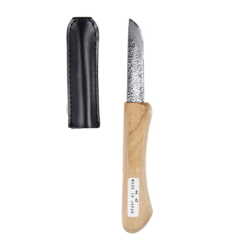 El cuchillo de forma redondeada "Maru", que significa redondo, se utiliza para trabajar zonas curvas y dibujar líneas curvas,