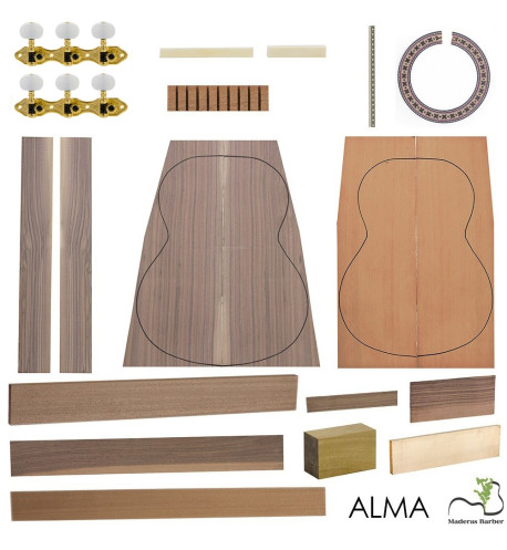 Comprar Kit Guitarra Clásica Modelo Alma