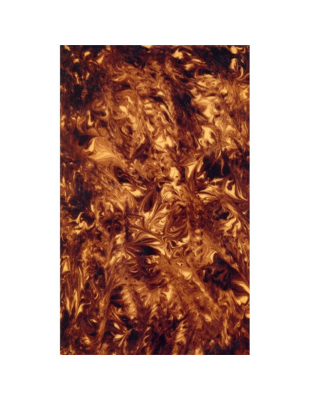 Pickguard sheet, vintage tortoise, self-adhesive, 7" x 11 1/2" x .020"