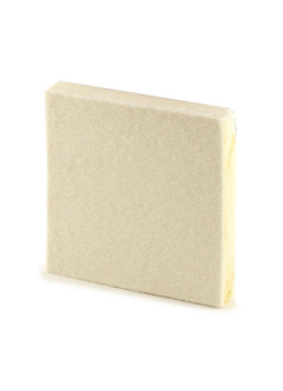 Felt block for French polishing, 5 x 5 x 3/4"