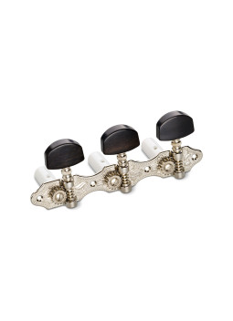 Mécanique Schaller Classic Hauser Nickel Ébène Tiges Blanches