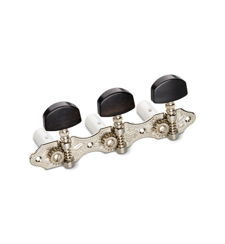 Mécanique Schaller Classic Hauser Nickel Ébène Tiges Blanches