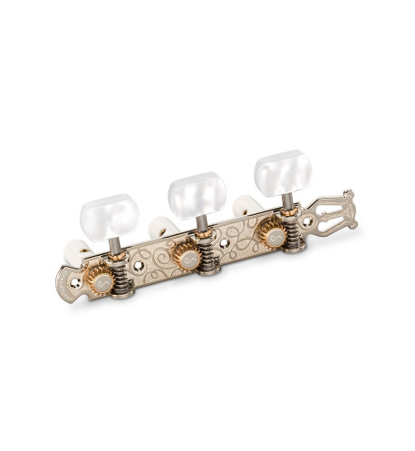 Mécanique Schaller Classic Lyre Nickel Perle Tiges Blanches