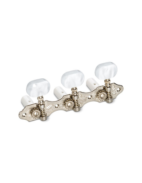 Mécanique Schaller Classic Hauser Nickel Acrylique Tiges Blanches