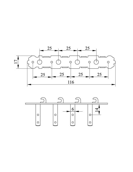 Mécanique Gotoh® Chrome SGS510Z/S5-LC 6 en ligne