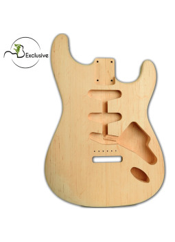 Cuerpo Aliso Acabado Guitarra Eléctrica Estilo Stratocaster MB