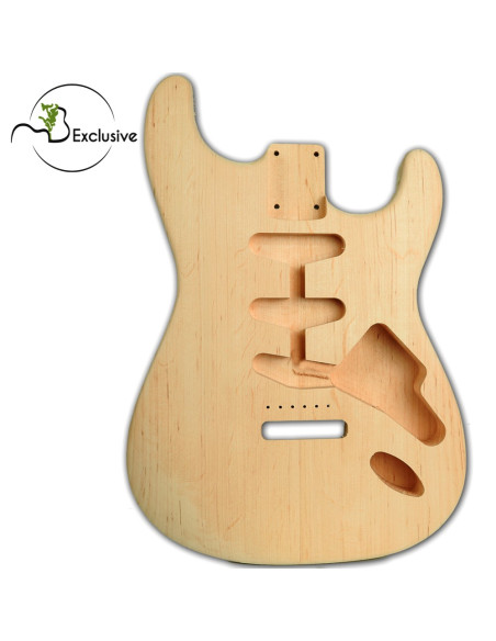 Cuerpo Aliso Acabado Guitarra Eléctrica Estilo Stratocaster MB