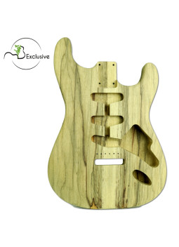 Buy Black Limba Finished Electric Guitar Body Stratocaster Style MB