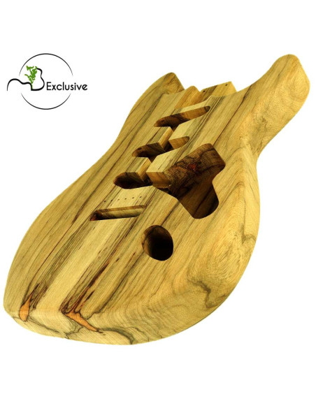 Corps Black Limba Finition Guitare Électrique Style Stratocaster MB Exclusive
