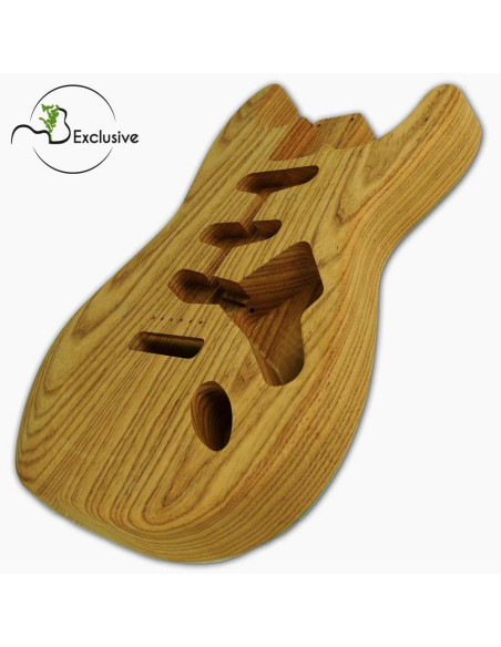 Corps Frêne Torréfié Finition Guitare Électrique Style Stratocaster MB Exclusive
