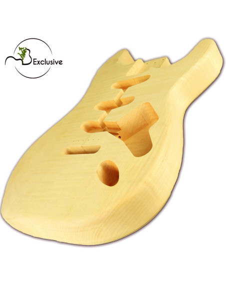 Corps Érable Finition Guitare Électrique Style Stratocaster MB Exclusive
