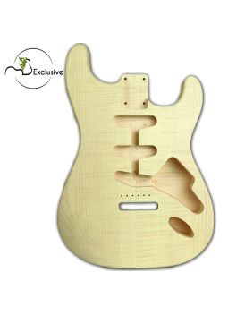 Buy Maple Finished Electric Guitar Body Stratocaster Style MB