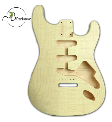 Corps Érable Finition Guitare Électrique Style Stratocaster MB Exclusive