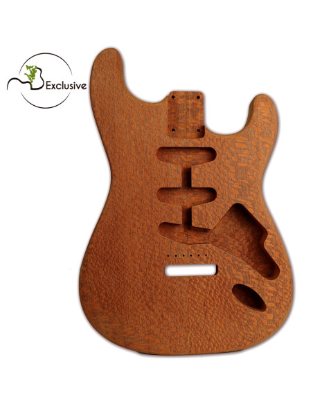 Corps Brazilian Lacewood Finition Guitare Électrique Style Stratocaster MB Exclusive