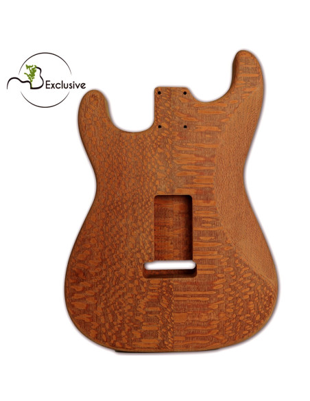 Cuerpo Brazilian Lacewood Acabado Guitarra Eléctrica Estilo