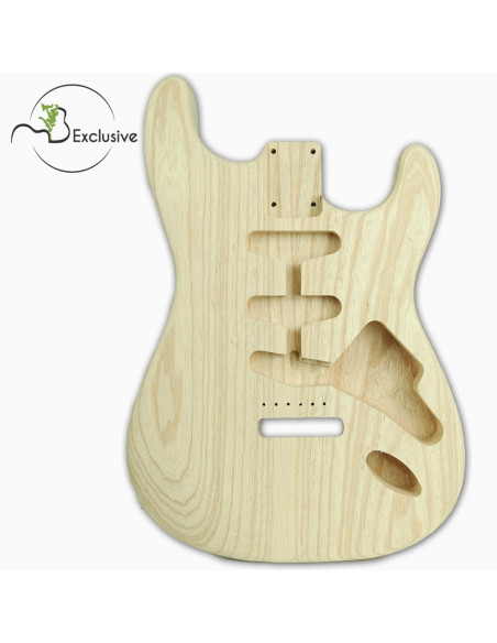 Cuerpo Fresno Acabado Guitarra Eléctrica  Estilo Stratocaster MB