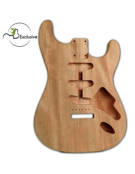 Corps Aulne Finition Guitare Électrique Style Stratocaster MB Exclusive