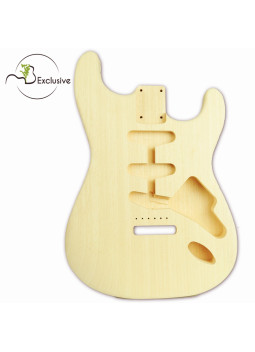Corps Aulne Finition Guitare Électrique Style Stratocaster MB Exclusive