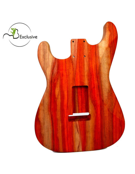 Buy Padauk Bariole Finished Electric Guitar Body Stratocaster Style