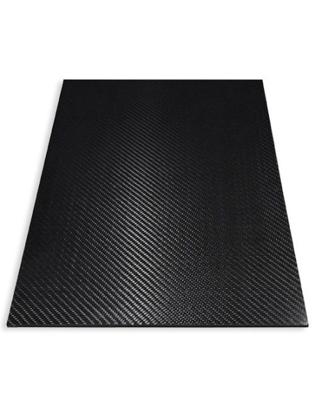 Feuille pour Pickguard Fibre de Carbone 432x290x2mm