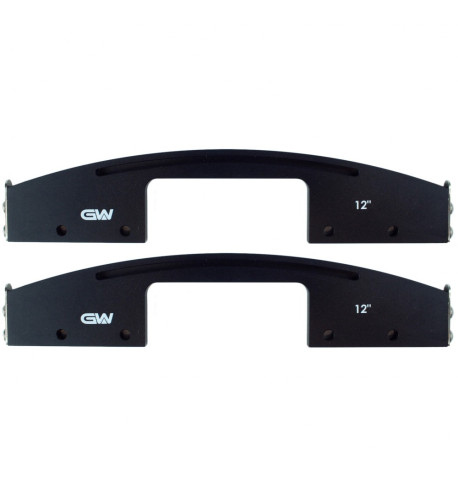 12" radius fretboard