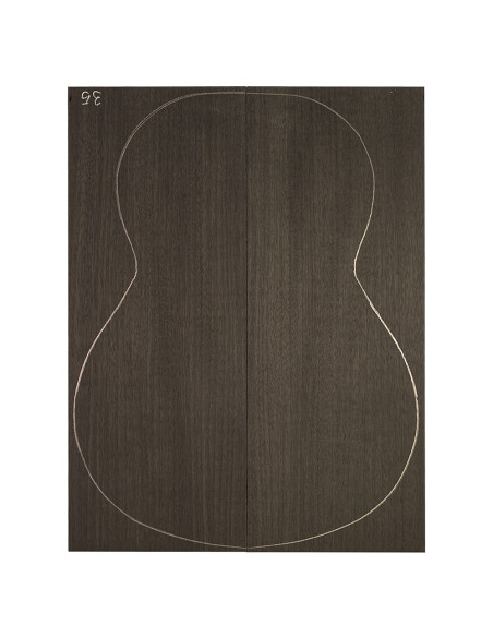 Fond Royal Blackwood 550 x 200 x 4 mm | Maderas Barber