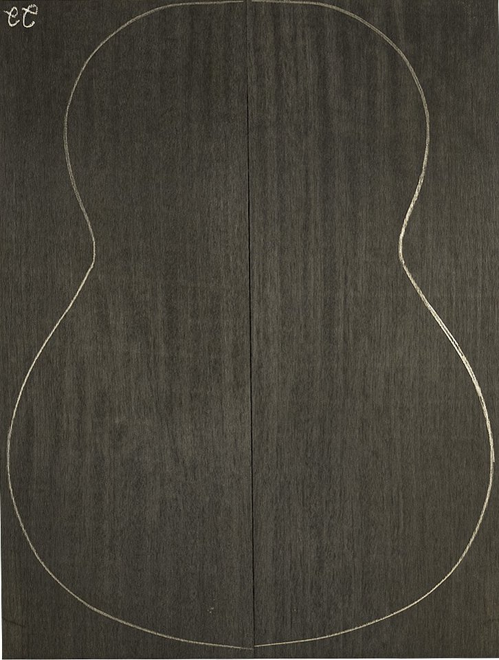 Fond Royal Blackwood 550 x 200 x 4 mm | Maderas Barber