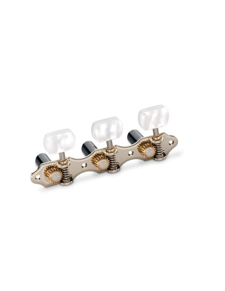 Mécanique Schaller GrandTune Classic Hauser Nickel Perle Blanc Tige Noire