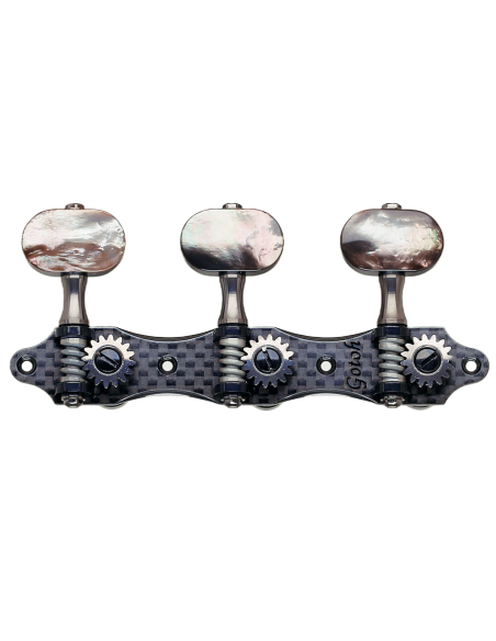Buy Gotoh® Machine Head 3+3  Carbon Fiber Mother Pearl