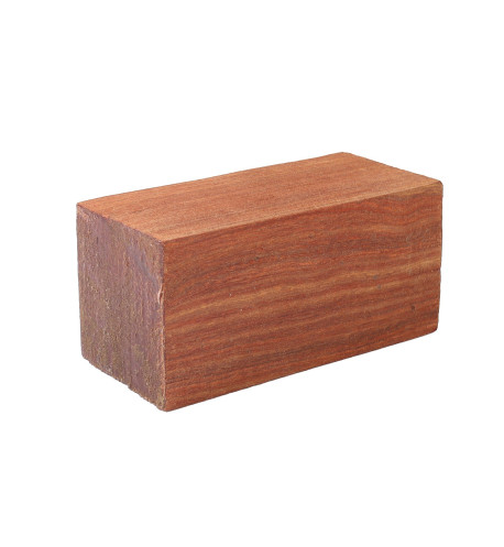 Pieza Palo Rosa de Mozambique 130x35x35 mm