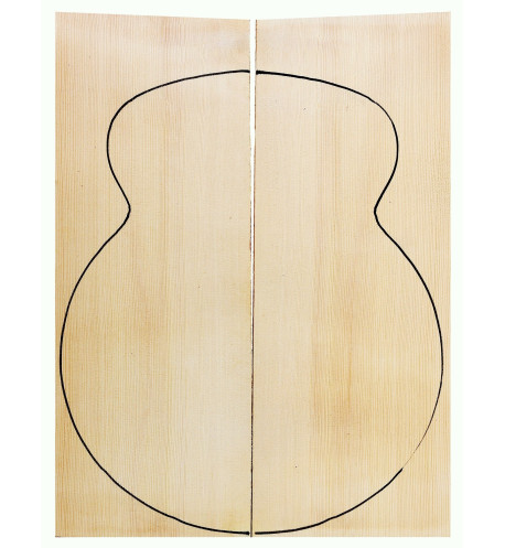 Tables Épicéa Européen 2ème Guitare Archtop